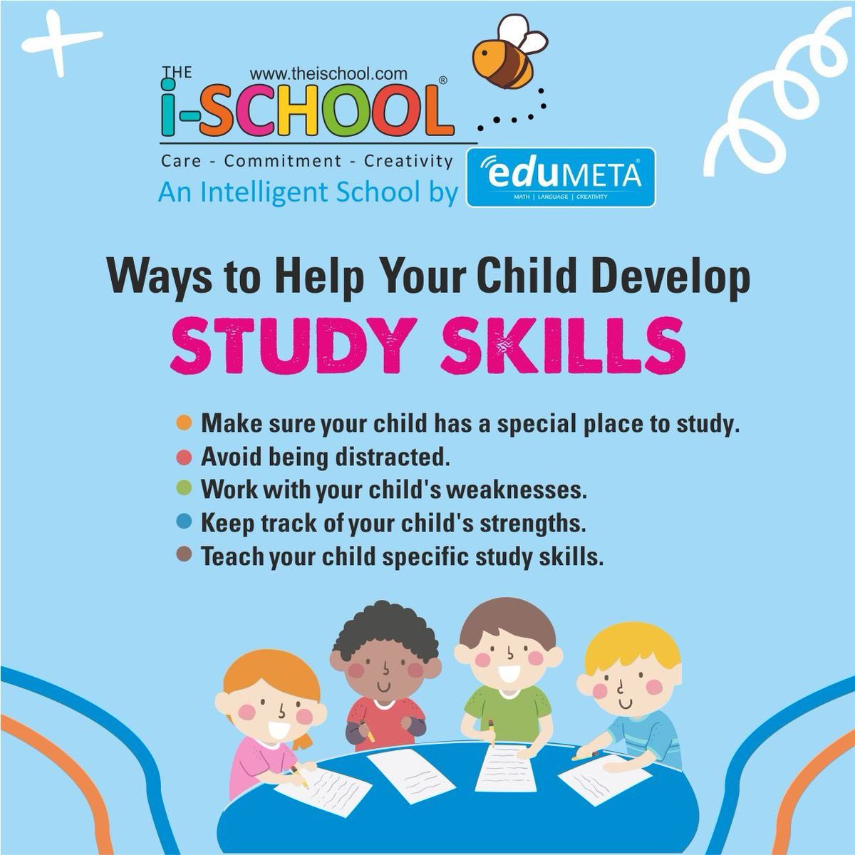 ischoolsrinagar's tweet photo. From Distraction to Focus: Helping Your Child Develop Essential Study Habits

#theischool #preschool #playschool #kids #éducation https://t.co/ftmzjw3pvJ