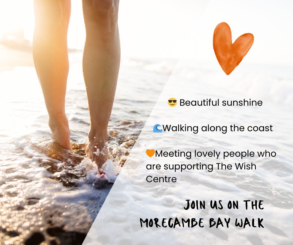 Things we're looking forward to this Saturday👇
Grab the last few tickets now for the King's guided walk across Morecambe Bay to support The Wish Centre: trybooking.com/uk/DAXC
📍Arnside prom 12.45pm, 1st June
#crossbaywalk #lancashirewalks