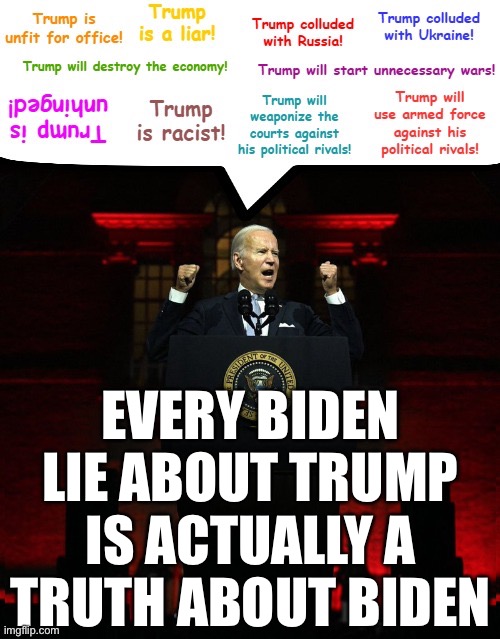 🚂Penny594🚃 Joe Biden is LYING. Every Biden lie is actually about Trump!! @bdonesem @oh_laa_laa @Derameth @RodTeresaEvans @GabiNga1 @Bree1914 @PSwal807 @TheGrayRider @Freedom2713 @satansradio666 @JimPidd @The_FJC @VirgotheSixth @m86742 @Vetfemale @RonUSFF @waynel1964