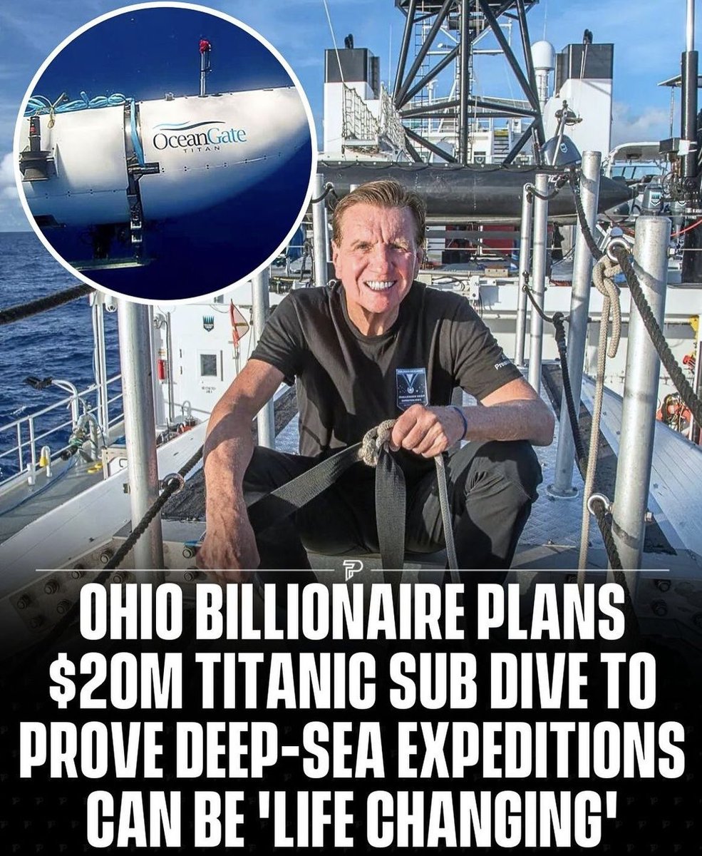 I hope the trend of billionaire personal hand made submersibles keeps going.