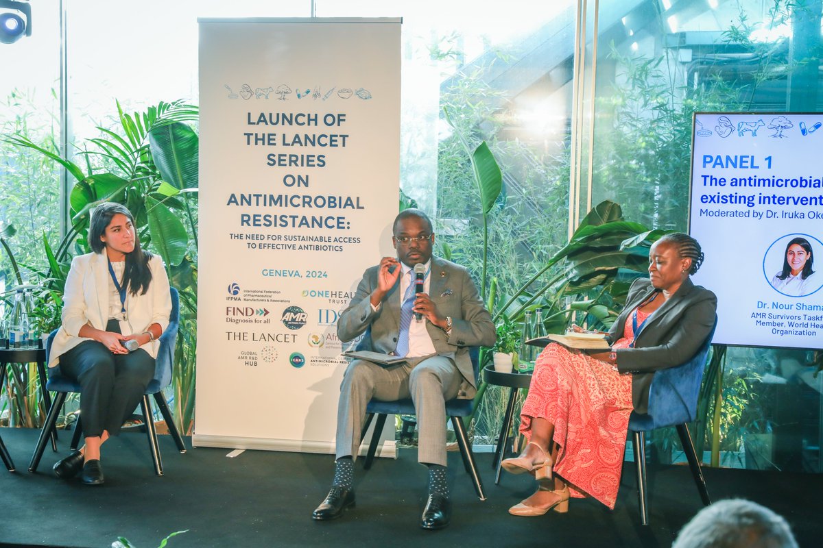 Dr Jean Kaseya (@dr_jeankaseya) on Twitter photo At <a href="/theLancet/">The Lancet</a> Series Discussion on AMR on the sidelines of #WHA77, I highlighted surveillance as a key component in the fight against #AMR. It helps monitor antimicrobial use, track resistance, detect outbreaks, and guide policies. We need affordable and efficient diagnostics, At <a href="/theLancet/">The Lancet</a> Series Discussion on AMR on the sidelines of #WHA77, I highlighted surveillance as a key component in the fight against #AMR. It helps monitor antimicrobial use, track resistance, detect outbreaks, and guide policies. We need affordable and efficient diagnostics,