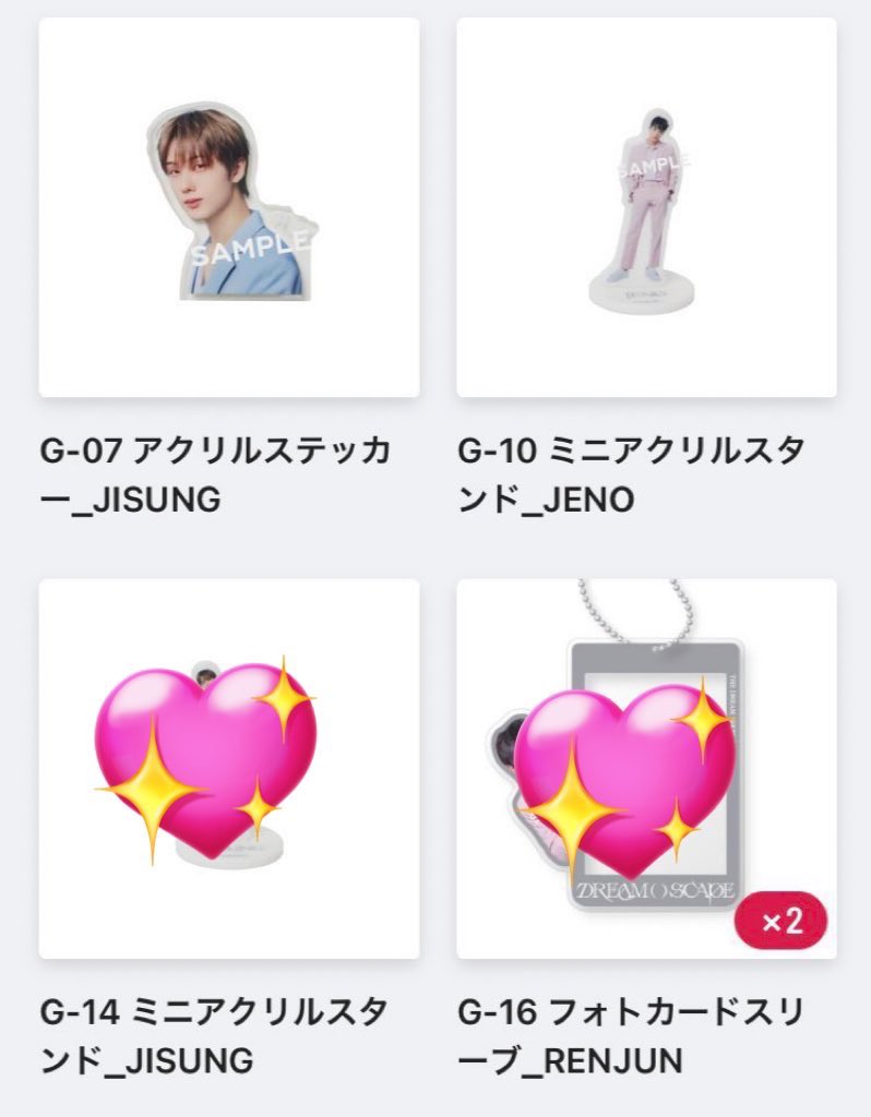 NCT DREAM ロンジュン アクリルスタンド アクリルキーホルダー