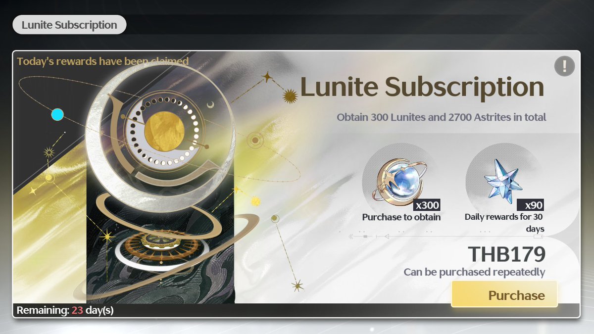 beyourview_'s tweet photo. < ★ give away ☆ >

; แจก Lunite Subscription / Welkin Moon 2 รางวัล (choose any) เมื่อยอดฟอลแอคร้านถึง 555 followers

กติกา ⟡ rt โพสต์นี้ + follow @beyourview_ 
หากสุ่มโดนลูกค้าเก่าแจกแพ็คเล็ก +1 แพ็ค

#รับเล่นเกนชิน ⭑ #รับเล่นgenshin ⭑ #รับเล่นwuwa https://t.co/xDuq6Uc96M