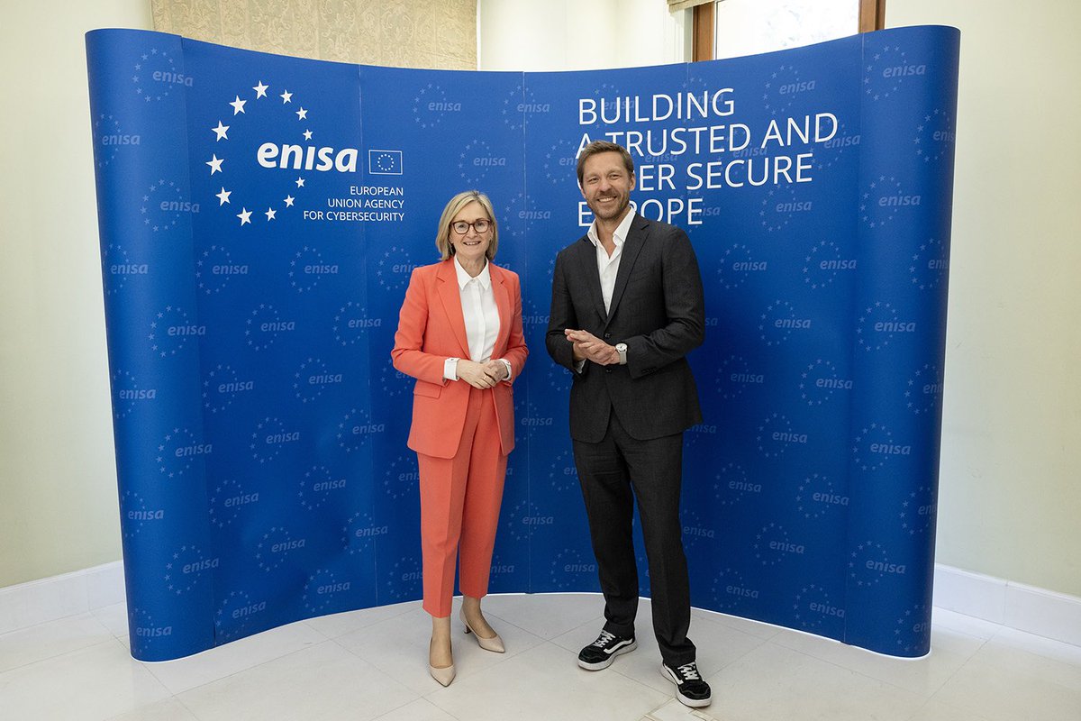 While in Athens I took the opportunity to visit <a href="/enisa_eu/">ENISA</a>, the EU’s agency for cyber-security🛡️

Good to learn about all of their work on building and maintaining cyber resilience. The financial sector is fully aware of cyber-threats and how EU legislation supports their efforts.