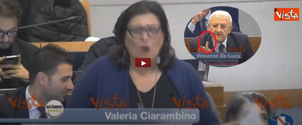 Quando De Luca definì “chiattona” e mostrò il dito alla grillina (video) il M5S s’indignò, oggi critica Meloni.. dlvr.it/T7YVGR