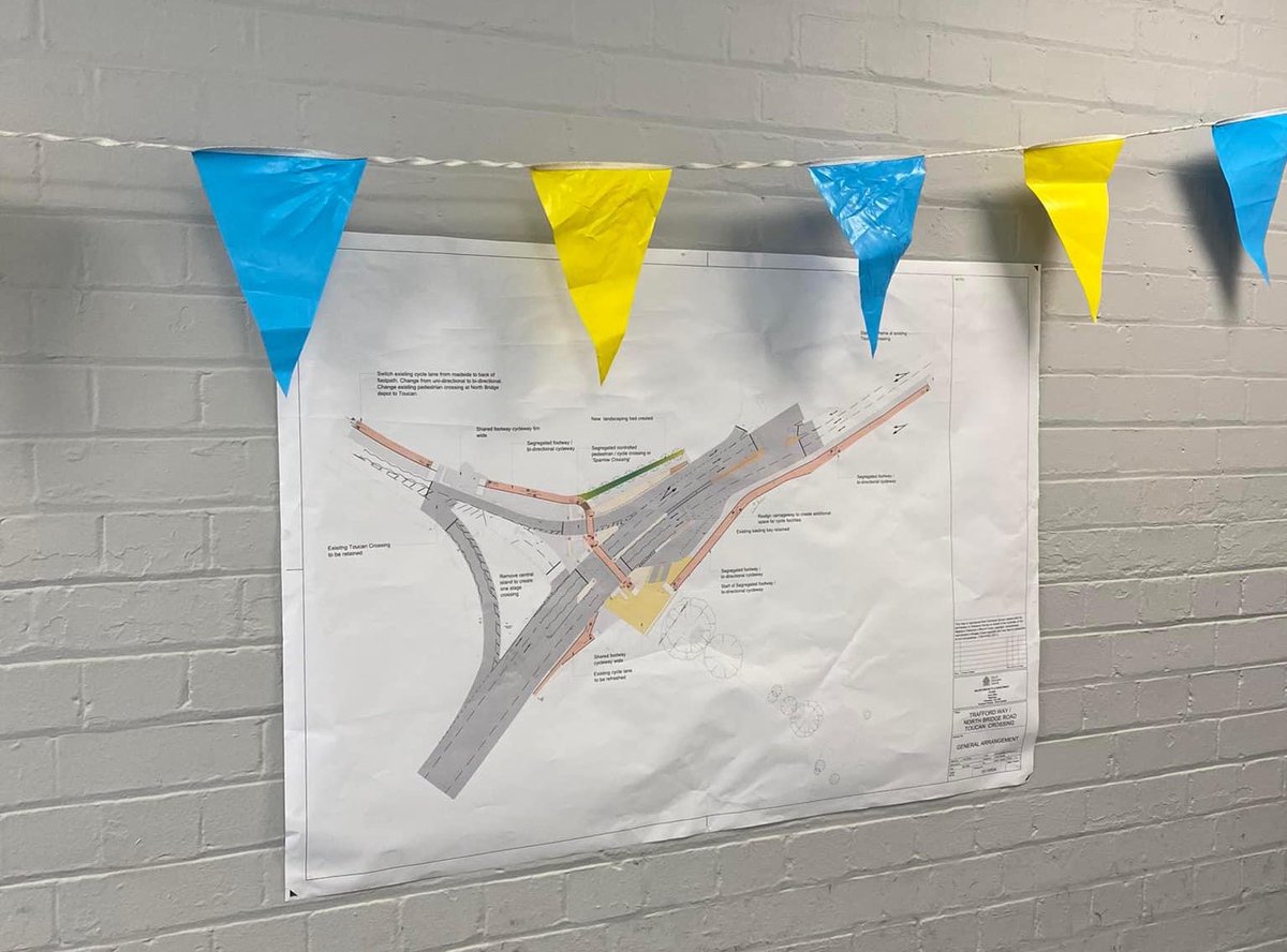 DonActiveTravel's tweet photo. Another great turn out for our weekly ride along the Cities growing cycling and walking infrastructure! ๐๐คฉ
Plenty of consultation forms completed to support the proposed North Bridge Crossing Scheme ๐
#Doncasterisgreat #DonATH #Cycling #Activetravel https://t.co/YhsEp6TAO0
