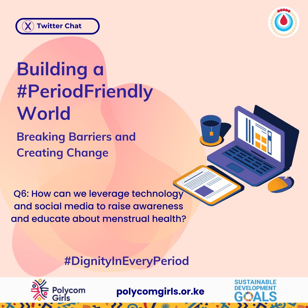 polycomdev's tweet photo. Q6. How can we leverage technology and social media to raise awareness and educate about menstrual health?
#DignityInEveryPeriod #Polycomspeaks #Gpende #PeriodFriendlyWorld https://t.co/ia5CNw6gC7