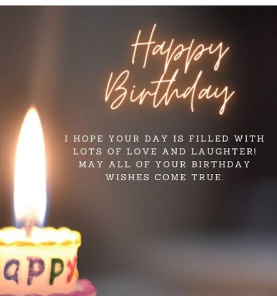 'HAPPY BIRTHDAY'
To my beloved Teacher 
Elder sister, Friend,guardian Wishing you 
 birthday filled with 
an abundance of blessings.
May your All
Dream comes true
'THANK YOU' for all the  
Love and support❤️
@ch_295 
The noble seeds you planted
In my mind will be always there✨