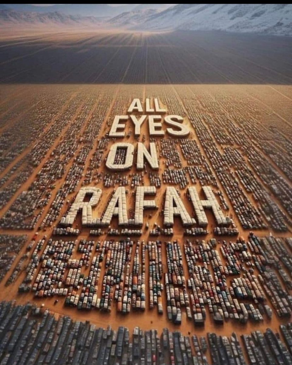 irfankhanranchi's tweet photo. #Alleyesonrafah https://t.co/5jXB1AURZk