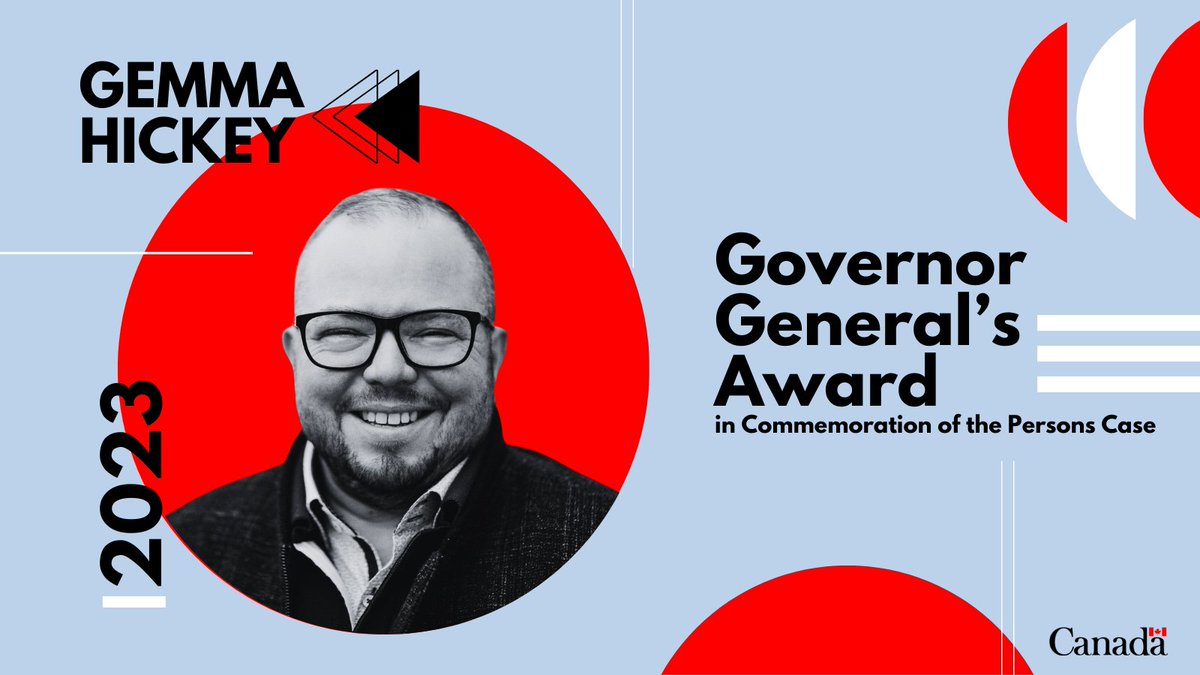 Meet one of our GG Award recipients: Gemma Hickey (@justbegemma)! 🎖️

Multi-award-winning international author & activist - their advocacy has changed Canada's legal landscape to expand equality rights of cis and trans women & girls.

Learn more: bit.ly/450kW02