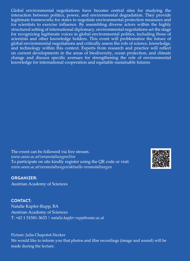 🦑🐳Join us on June 6th at 5pm (CET)  at the @oeaw  to celebrate 6 years of @maripoldata research!

#Maripoldata #Biodiversity #Oceans #Environment #Öaw #BBNJ #Science #SciencePolicy #Climate #Technology #Negotiations #UniWien

🌊Register here: shorturl.at/epDK4