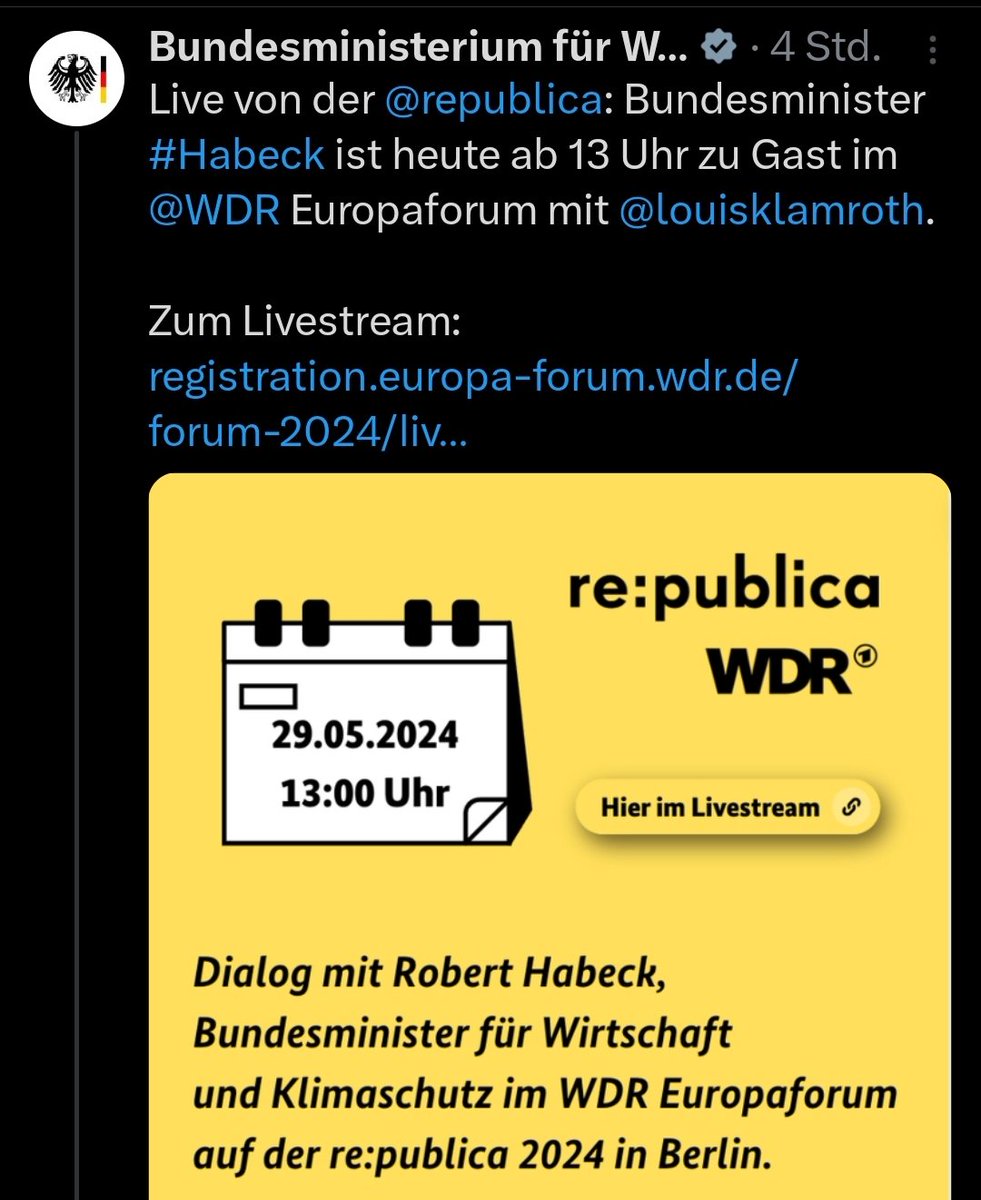 Robert Habeck wird von Louis Klamroth interviewt. Warum stellt er sich nicht gleich selbst die Fragen?