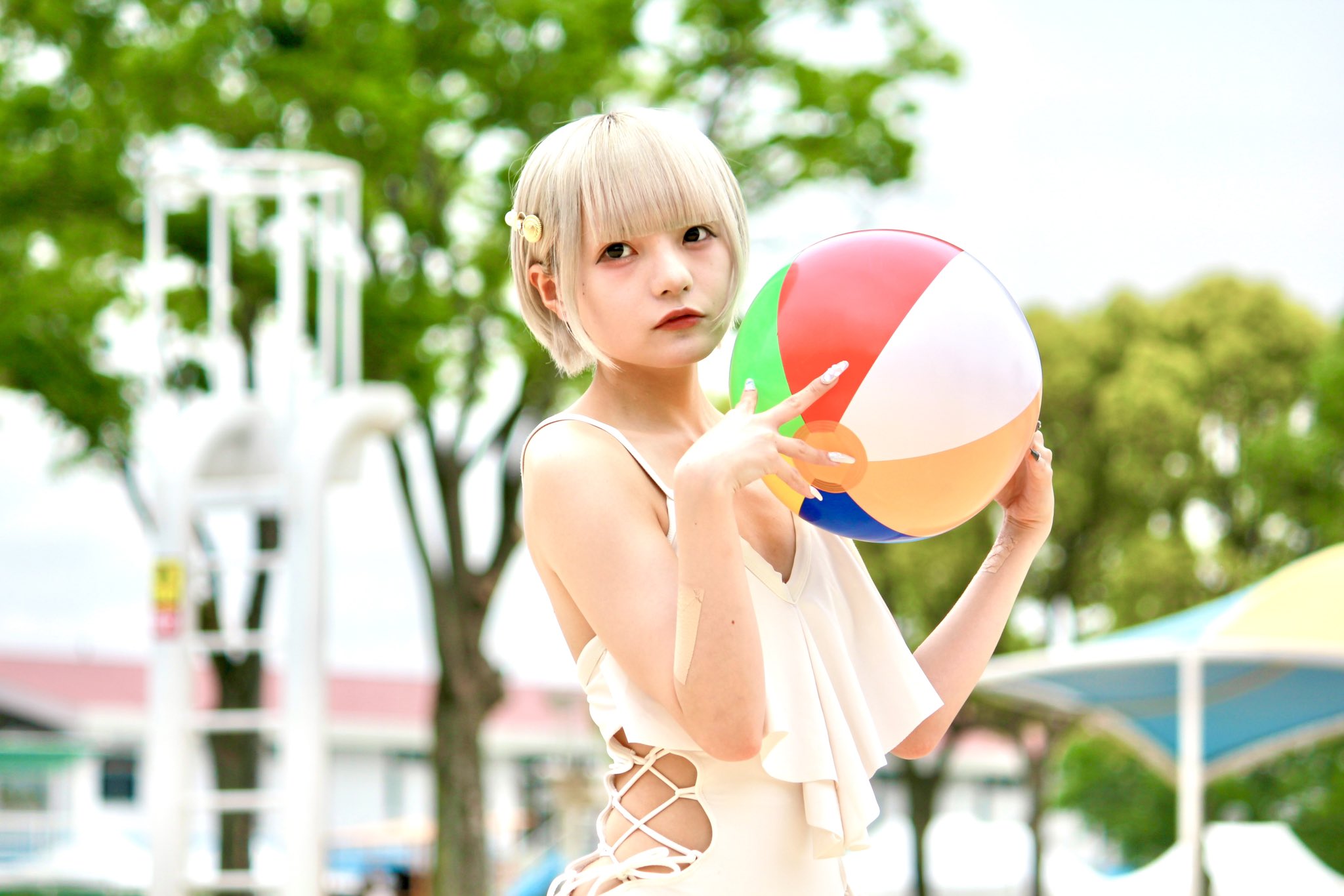 saoac 抽選100名　水着ヒーローログ　ホロ加工 おつろろろろろろろろろr！！！！！ 改めてボクの水着をくらえええ