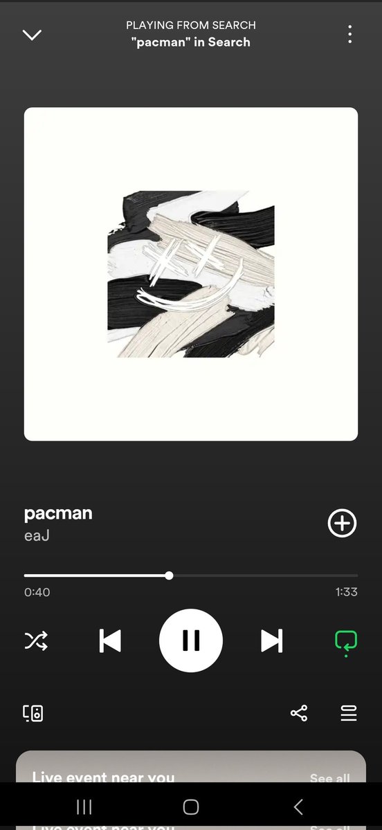 how tf did i not know that eaj already released pacman on spotify last june 2023 ? 😳