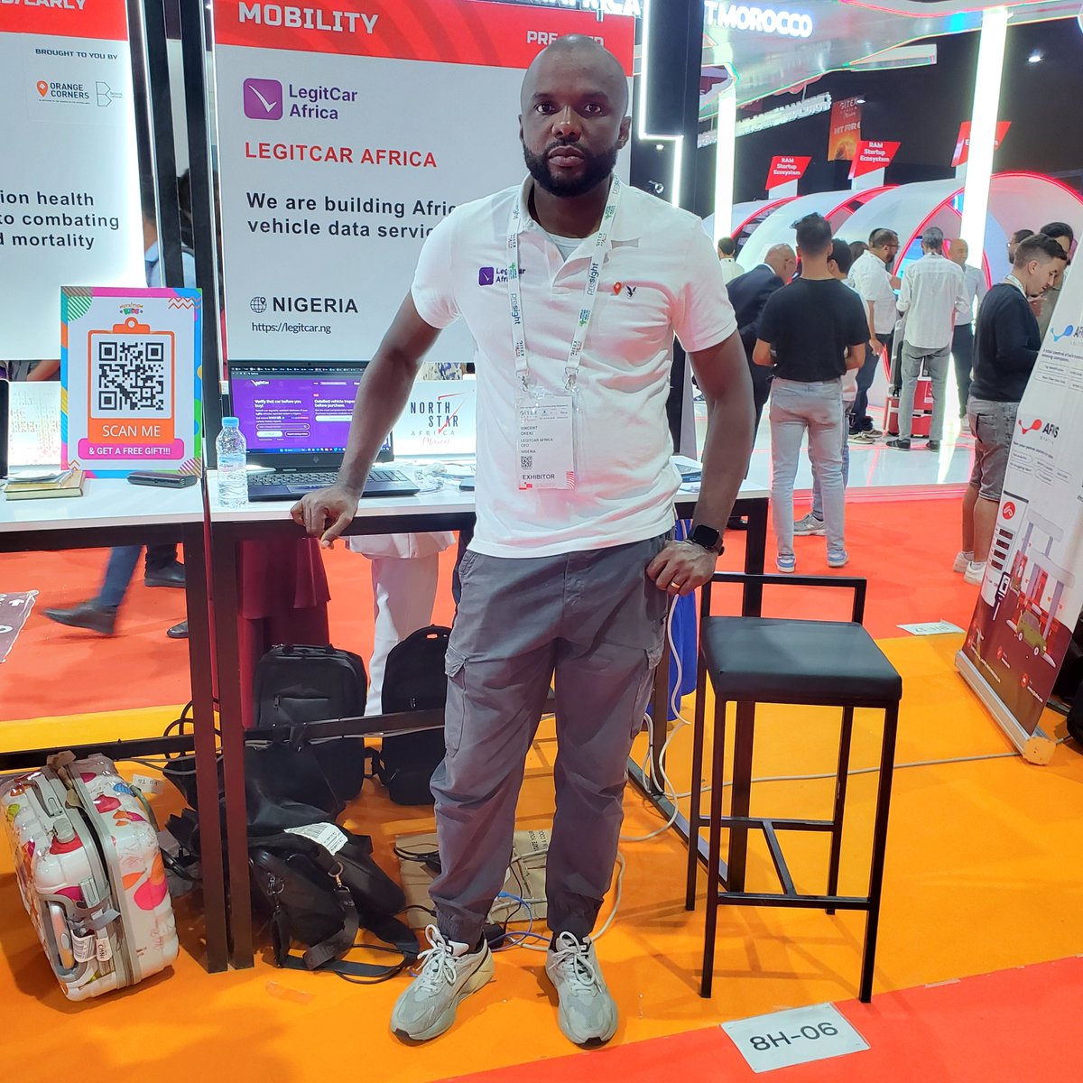 St_Vin's tweet image. Work don start...
#GITEX24
