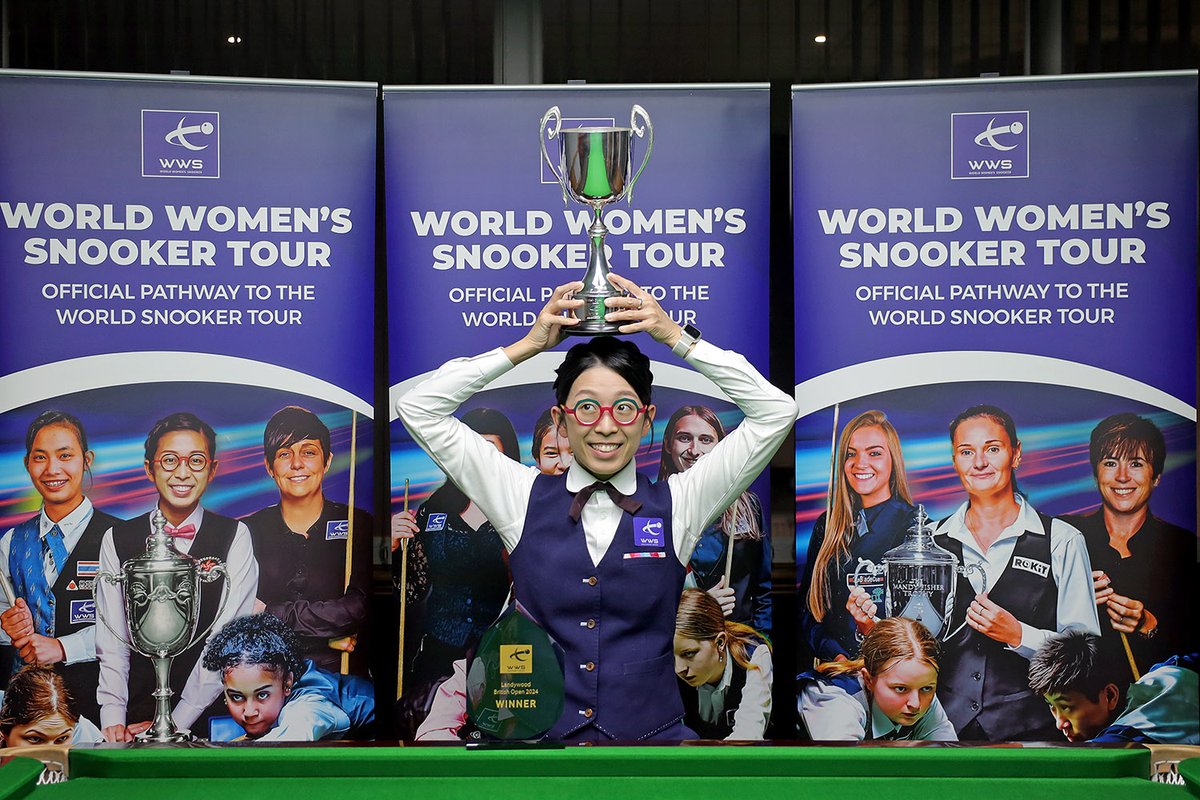 📊 WWS RANKINGS | BRITISH OPEN UPDATE Rounding up the key movements in the World Women’s Snooker rankings following the conclusion of the Landywood British Open won by Ng On Yee last weekend 👇 womenssnooker.com/world-womens-r… #WomensSnooker