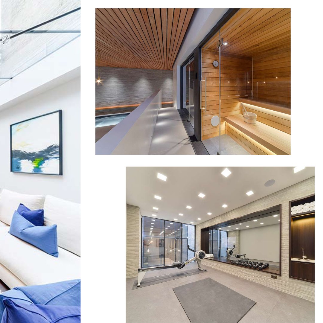 A beautiful subterranean home spa.
Cantifix were on hand to create a bespoke range of glazing solutions, including vertical &amp; horizontal fixed panels, a silicone bonded ‘frameless’ glazed structure, rooflights &amp; various door designs.

📐 Richard Bell Architects
📷 Helene Binet