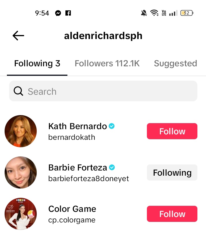 Ngaun ko lang nakita DP mo sa tiktok @aldenrichards02 tanong ko lang din bakit 3 lang follows mo hahahaahh 

Ang akin lang naman bkit 3 lang sila tas nangunguna pa si @bernardokath 😂 nagtatanong lang naman

#AldenRichards