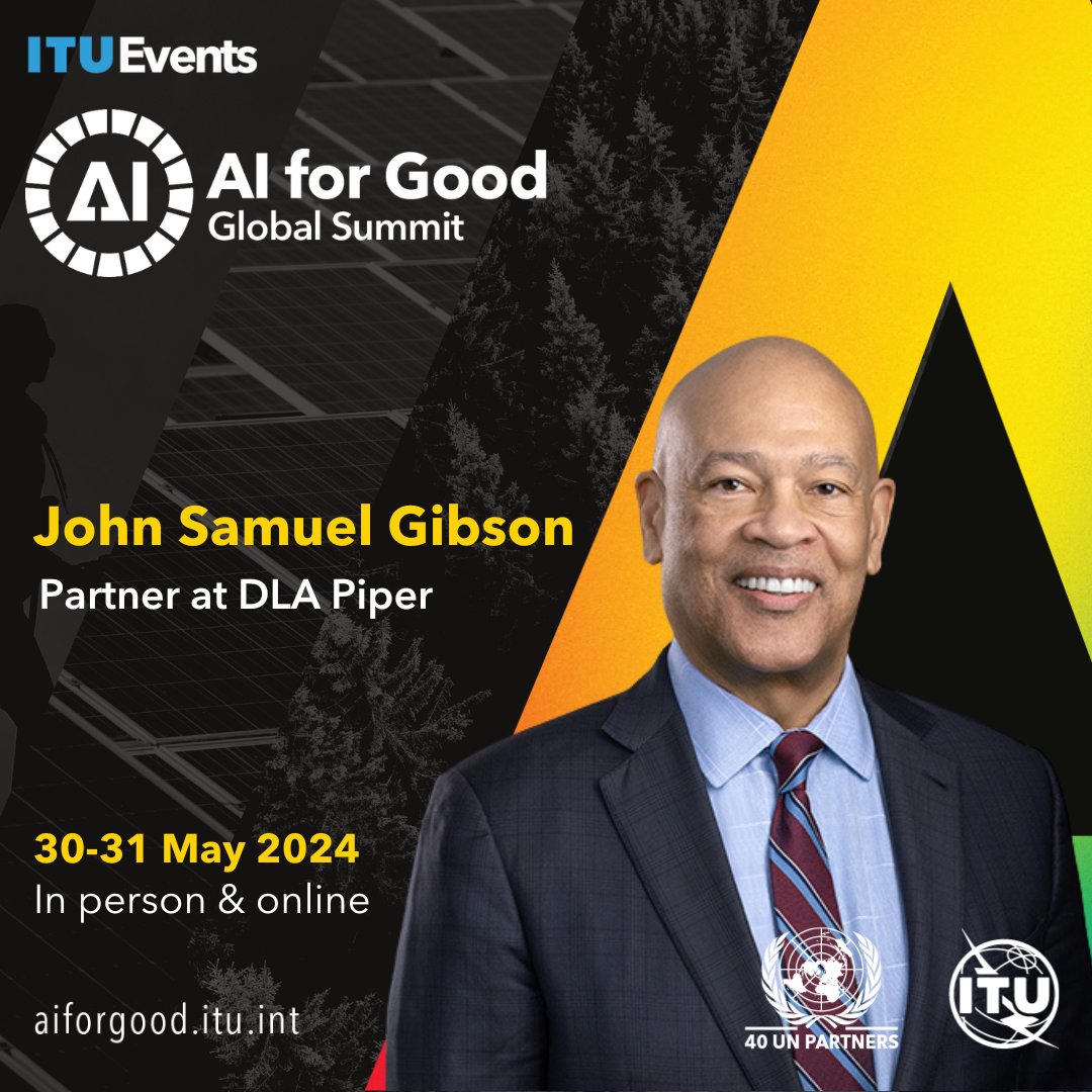 In honor of #AIGovernanceDay, Partner John Gibson is participating in a roundtable on implementing #AI regulatory frameworks as a part of the #AIforGood Global Summit. Learn more about our founding sponsorship here. dlapiper.com/en-us/news/202… #AIGovernance #AIPolicy