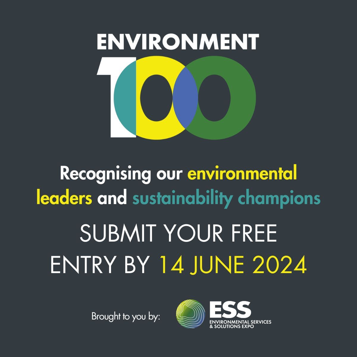 📢 The Environment 100 is an open call to everyone in the UK's environmental sector. Nominating for The Environment 100 is easy and free and it's a great way to acknowledge and celebrate the real change-makers. Make your free nomination now 👉 buff.ly/3KiJ2cD