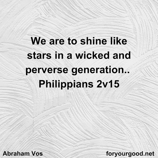 In the darkest environment Light shines brightest... This is not the time to hide our lamps under a bushel... Shine, church of Jesus Christ, shine..
#DailyDevotional #DailyDevotions #DailyWord #ForYourGood