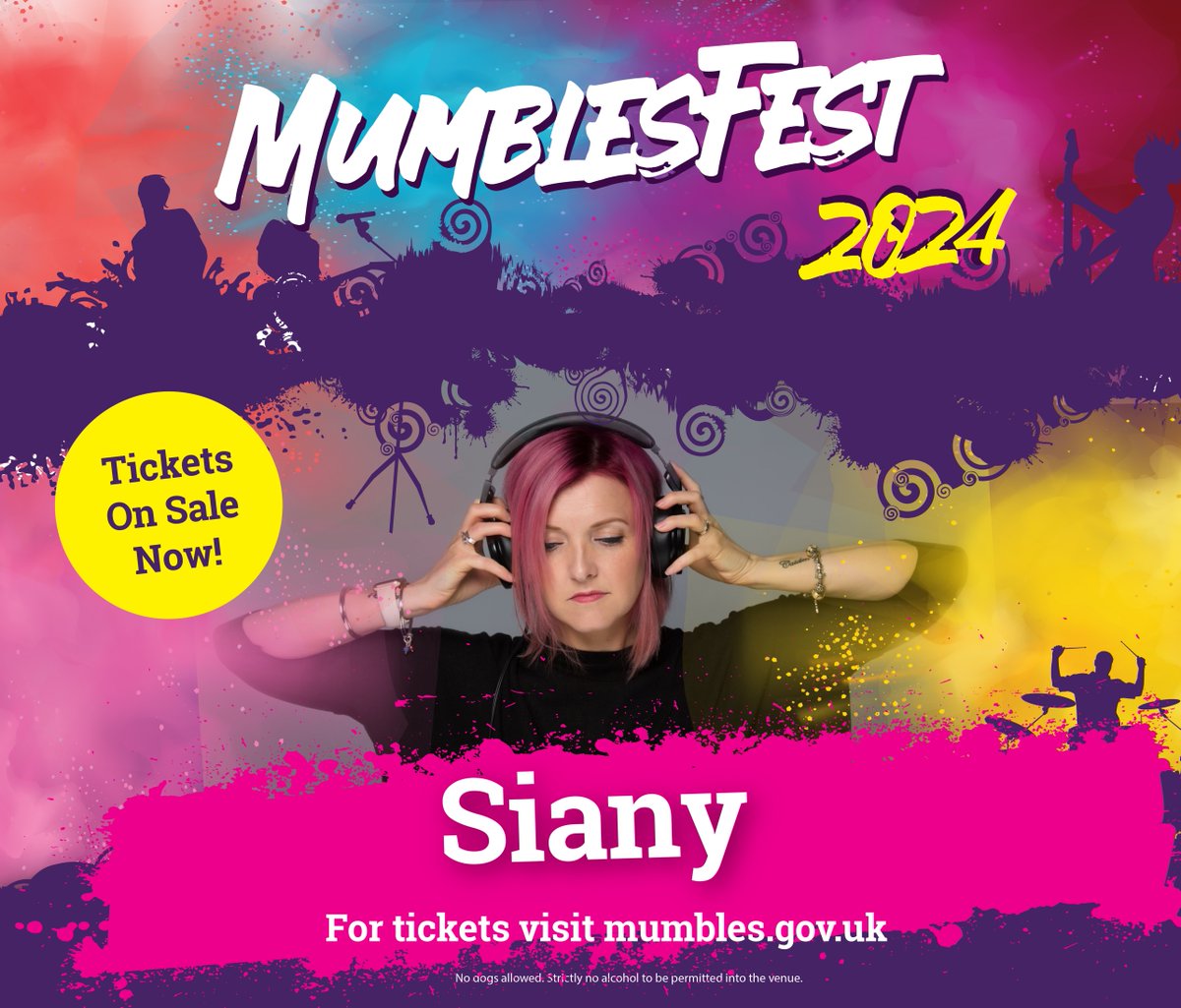 Kicking off our line up we have.. 

Siany hosting the kids disco!! 🪩🕺🏻

have you got your tickets yet? book yours via the link
mumbles.gov.uk/event-detail.p…

<a href="/sianyontheradio/">Siany</a>

#MumblesFest