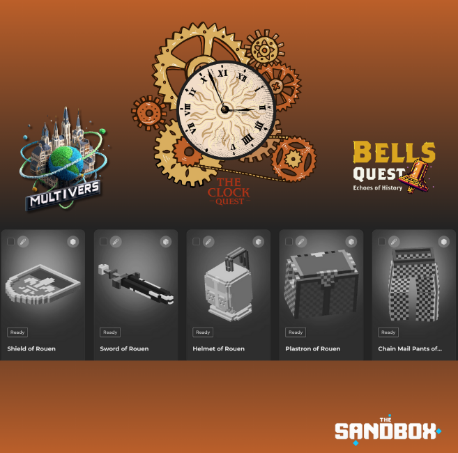 The Clock Quest (@theclockquest) on Twitter photo ๐ EXCLUSIVE GIVEAWAY ๐
๐ Win 3 Knight of Rouen NFTs ! ๐
To participate:
โ
Follow <a href="/csm_sandbox/">Campus3</a>, <a href="/TheClockQuest/">The Clock Quest</a> <a href="/csmultivers/">Multivers ๐</a>, and @BellsQuest
โ
Like and RT this post
โ
Tag 2 friends (the more you tag, the more points you earn!) ๐
๐ WINNERS ANNOUNCED: SUNDAY 02/06/2024 ๐ ๐ EXCLUSIVE GIVEAWAY ๐
๐ Win 3 Knight of Rouen NFTs ! ๐
To participate:
โ
Follow <a href="/csm_sandbox/">Campus3</a>, <a href="/TheClockQuest/">The Clock Quest</a> <a href="/csmultivers/">Multivers ๐</a>, and @BellsQuest
โ
Like and RT this post
โ
Tag 2 friends (the more you tag, the more points you earn!) ๐
๐ WINNERS ANNOUNCED: SUNDAY 02/06/2024 ๐