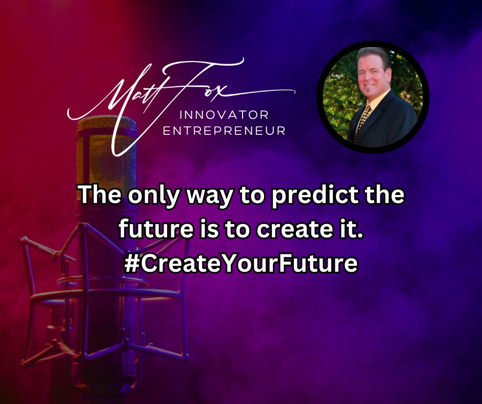 The only way to predict the future is to create it. 

#CreateYourFuture #TruPowur #Motivation #Innovator #Entrepreneur #Inspiration #Success #Goals #Mindset #Believe
