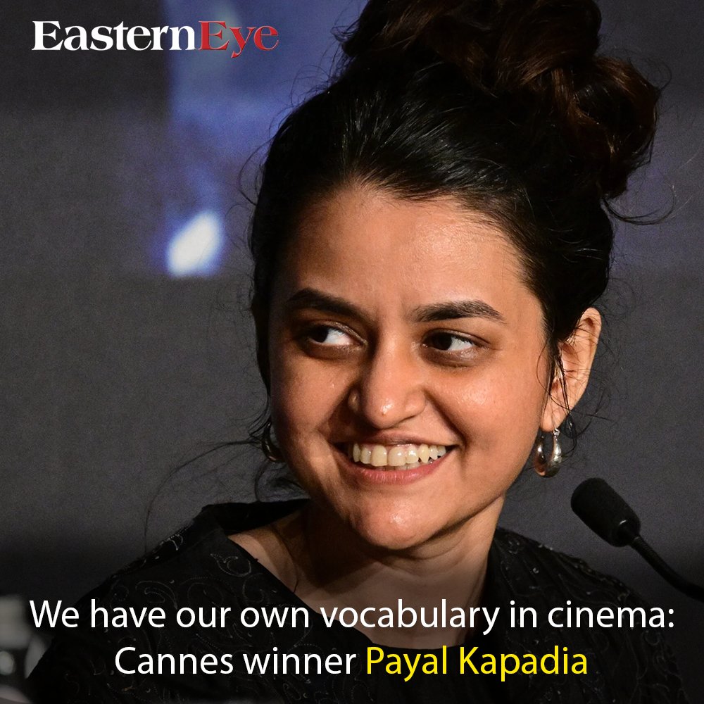We have our own vocabulary in cinema: Cannes winner Payal Kapadia
#CinemaLexicon #FilmIndustryInsights #CannesPerspectives
easterneye.biz/we-have-our-ow…