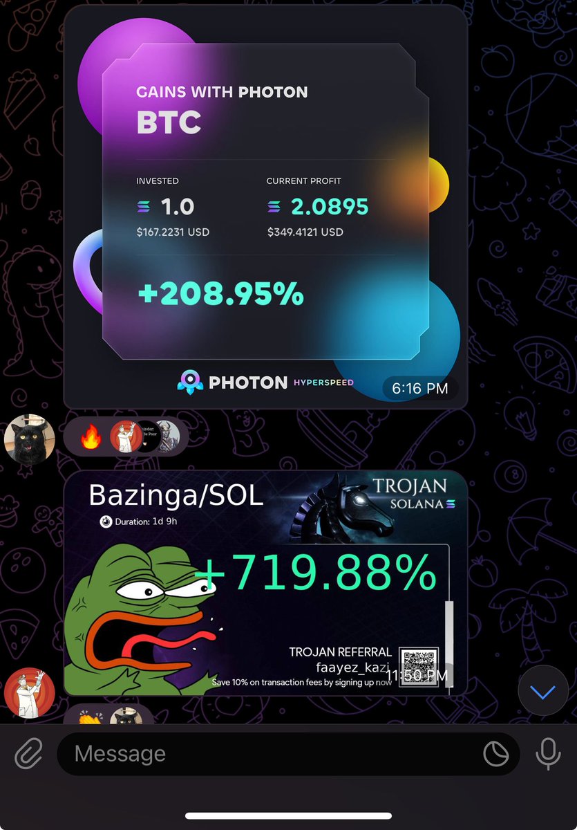 presidentpush's tweet photo. GN ☣️

This space is going to look 50x more ridiculous in 6 months.

All the things you find most appalling will accelerate

You are not bullish enough. 

Send $WSS $MANEKI $MINI 

Here is yesterdays @presidentalpha_ wins!

$NOHAIR - 2x
$TBTC - 4x
$GARCIA - 3.5x
$APU - 4.5x
$BOBO - 3x
$BTC - 3x
$BAZINGA - 8x