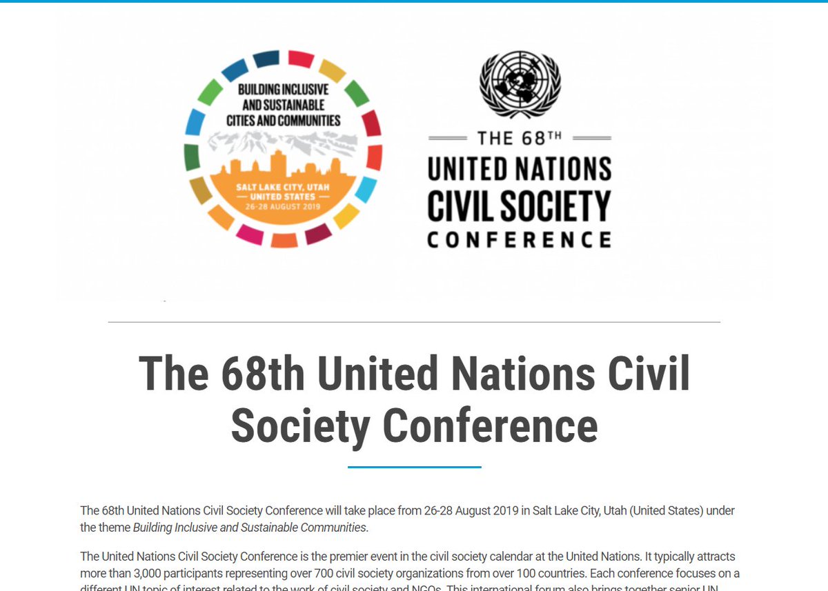 Reminder that #Utah hosted the United Nations #CIVILSOCIETY conference in 2019... 
Wonder why? 
It all goes under public health and religion is used as the 'disagree better' model to rollout a UTOPIA 'civil society.' 
crvp.org/publications/S…
@onlythedeadknow @iamlisalogan