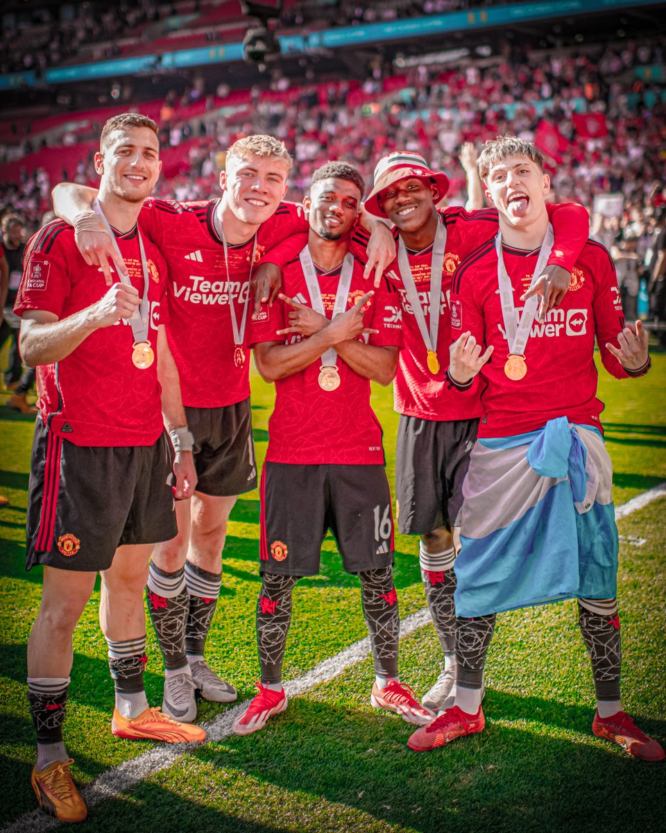 The boys ✌️

#MUFC || #FACup