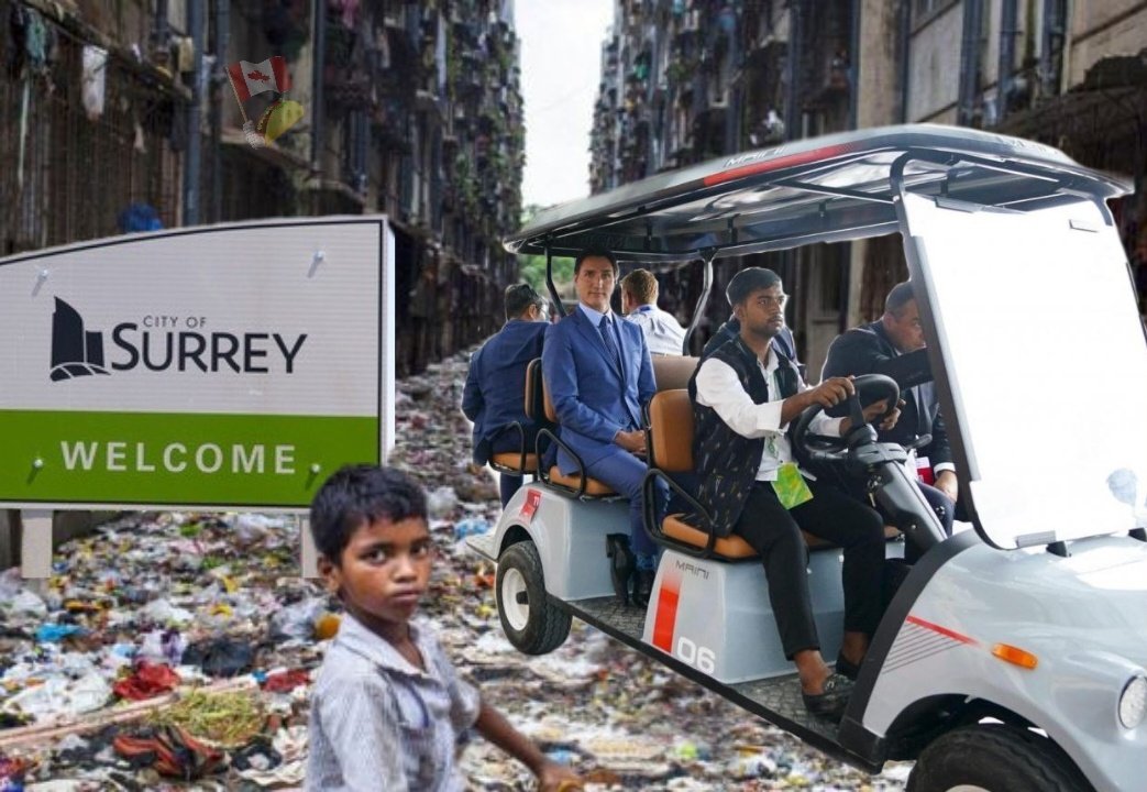 Welcome to @CityofSurrey 

Why is Canada becoming a 3rd world shithole?