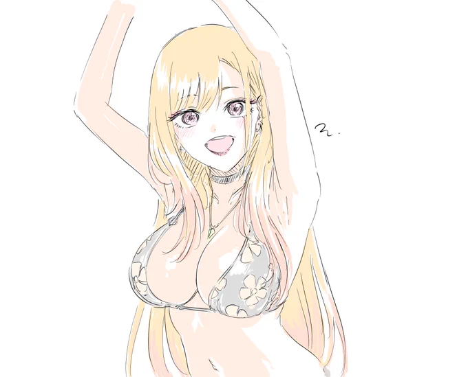 今日は寒かったので描きました。 