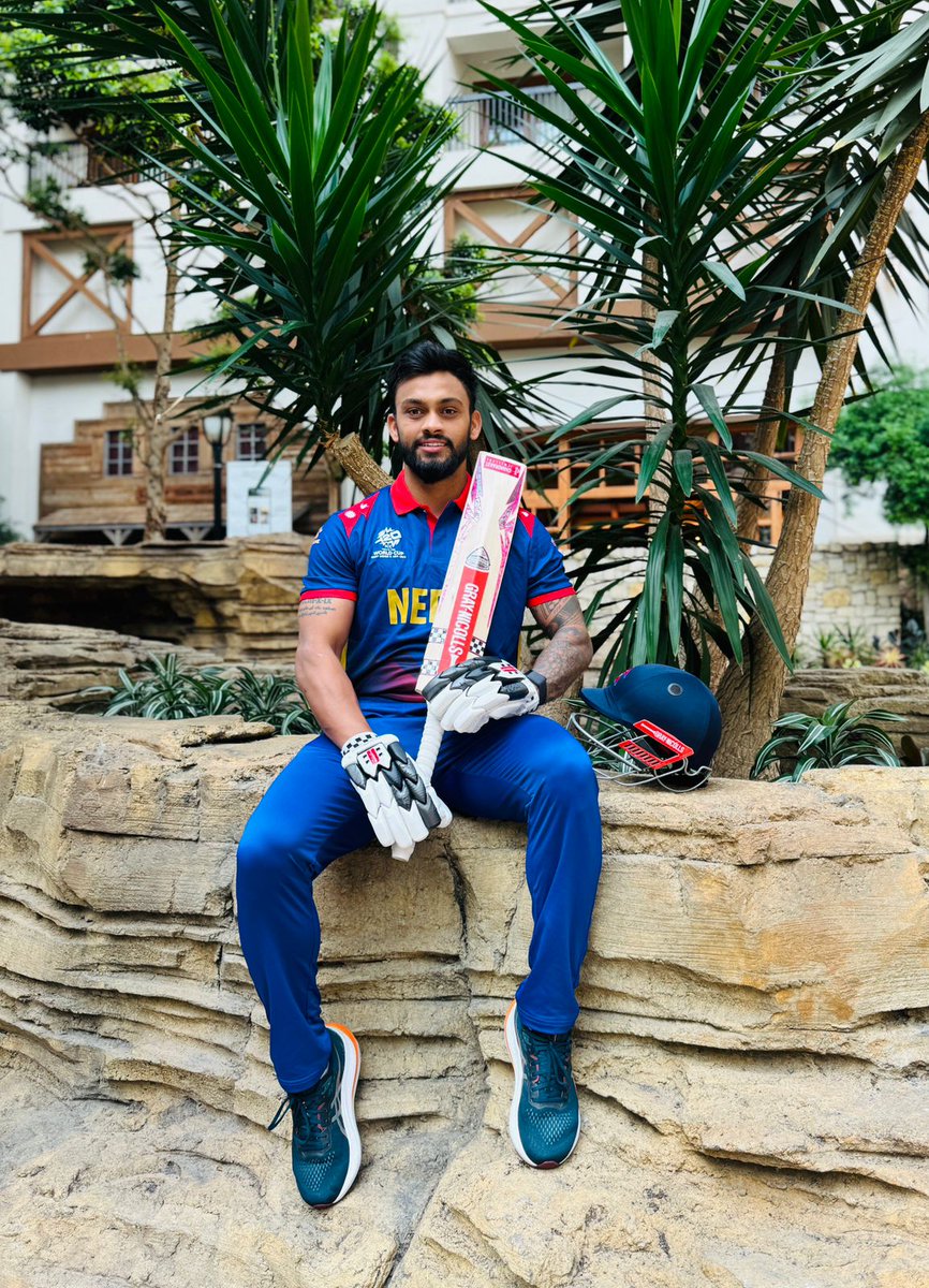 kushalbhurtel14's tweet photo. Ready to go, #T20WorldCup https://t.co/u5N1auAcCX