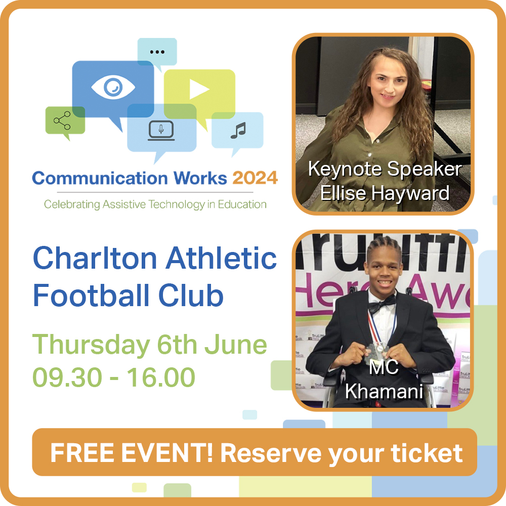 CENMAC (@cenmac) on Twitter photo It's just 1 week till Communication Works South! Take a look at the seminar programme & find out more about our exhibitors! It's going to be a great day! Get your free ticket: bit.ly/3Uhoibj
#GetSeen <a href="/LGfL/">LGfL♥️</a> <a href="/PretorianTech/">PretorianTech</a> <a href="/LiberatorLtd/">Liberator Ltd</a> <a href="/AceCentre/">Ace Centre</a> <a href="/AbdiEnterprises/">Abdi Omar</a> #SEND It's just 1 week till Communication Works South! Take a look at the seminar programme & find out more about our exhibitors! It's going to be a great day! Get your free ticket: bit.ly/3Uhoibj
#GetSeen <a href="/LGfL/">LGfL♥️</a> <a href="/PretorianTech/">PretorianTech</a> <a href="/LiberatorLtd/">Liberator Ltd</a> <a href="/AceCentre/">Ace Centre</a> <a href="/AbdiEnterprises/">Abdi Omar</a> #SEND