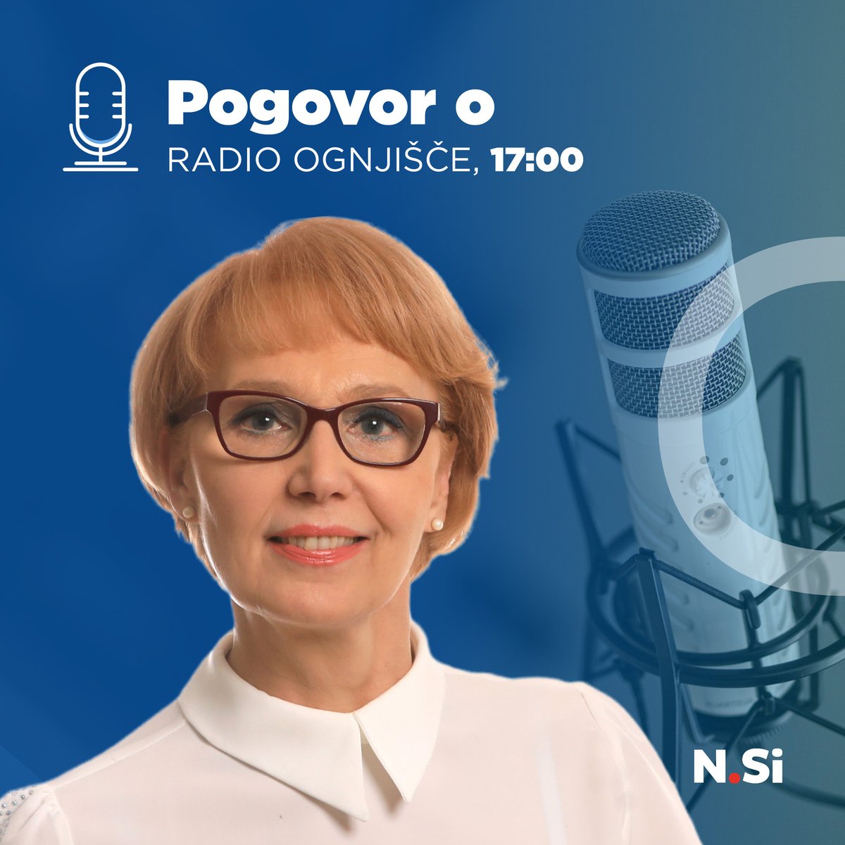 Vabljeni k spremljanju drugega soočenja na @RadioOgnjisce, kjer bo kandidatka za evropsko poslanko @SpelicVida spregovorila o rešitvah NSi za razumen zeleni prehod in ukrepih za boljši položaj slovenskega kmeta. #napoved