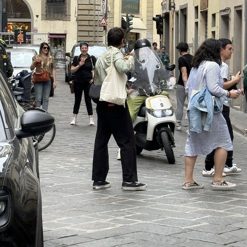 More of Harry and Luis in Florence yesterday 

- May 28, 2024