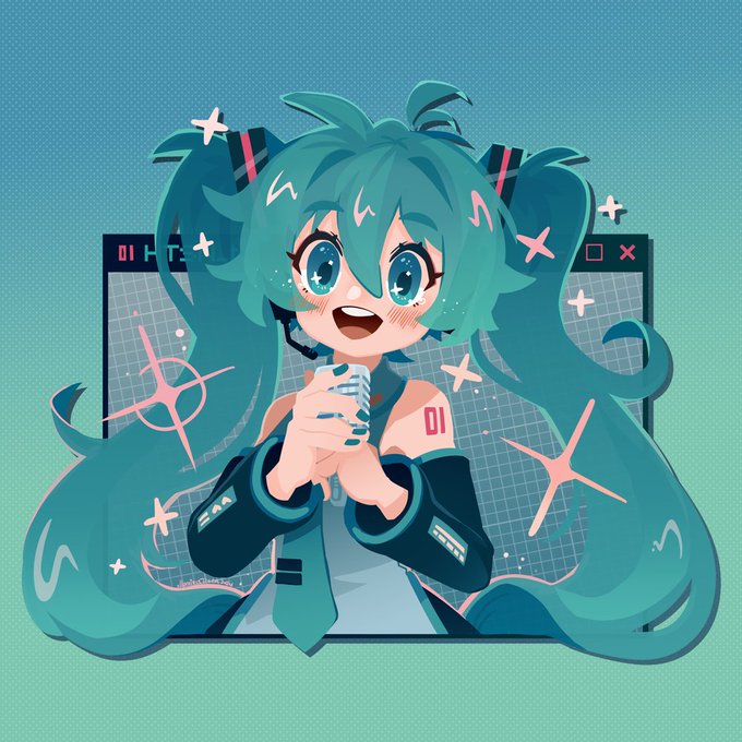 「初音ミク 超ロングヘア」の画像/イラスト/ファンアート(新着)｜3ページ目