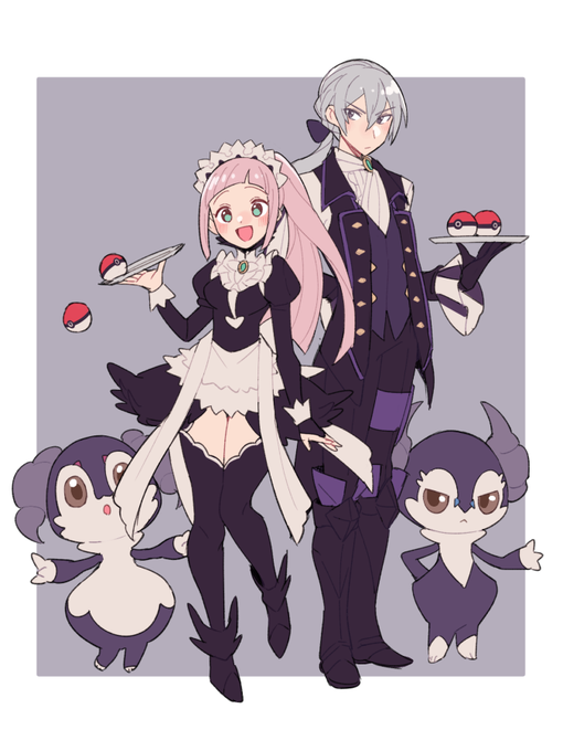 「long sleeves poke ball」 illustration images(Popular)