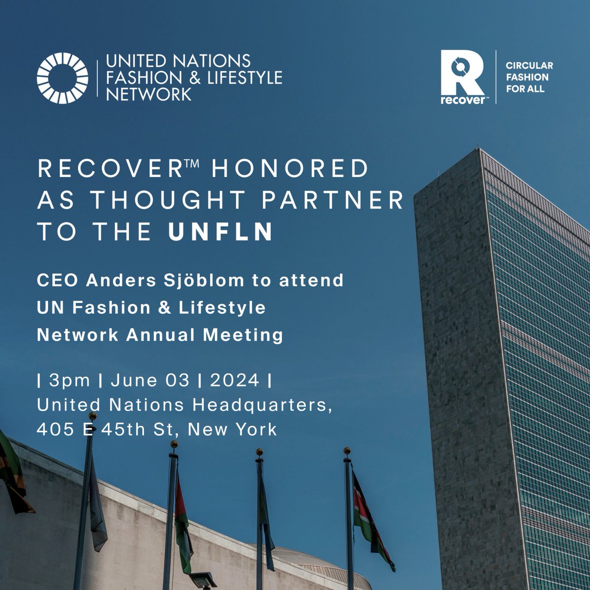 We are excited to share Recover(tm) has joined the @UnitedNations Fashion and Lifestyle Network as a Thought Partner for 2024! Read more: cdn2.assets-servd.host/wealthy-devil/…