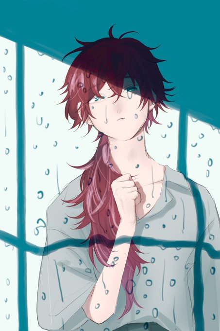 「closed mouth red hair」 illustration images(Latest)