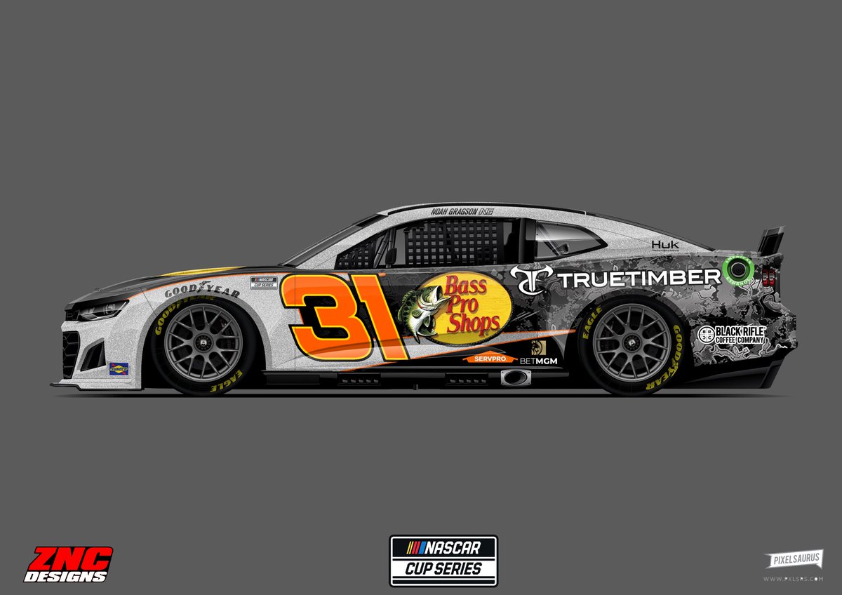 With SHR closing at the end of the year that will make the #10 available to other teams, I predict that @KauligRacing rebrands the #31 to #10 and @RCRracing will take the #31 for @NoahGragson with sponsorship from @BassProShops and @TrueTimber with a charter from SHR