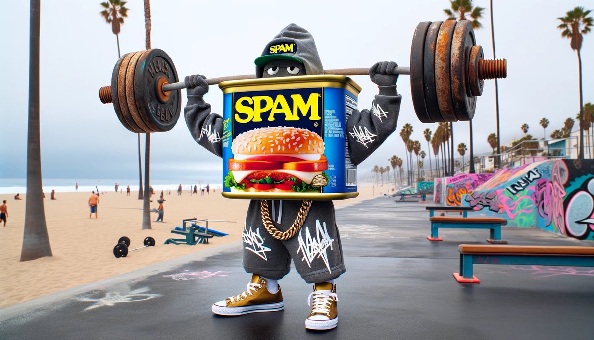 spamtokenbase's tweet photo. $SPAM pump will be unexpected and massive. Stay tuned and stack yo #SPAM!

Ca: 0xf4a048a655bc91c2b49359f0cb1e7dc54d378442

#SummerOfSpam #MemecoinSummer #memecoins #basechainmemes #doge #shiba #1000x #basechain https://t.co/a9jDdP0FAJ