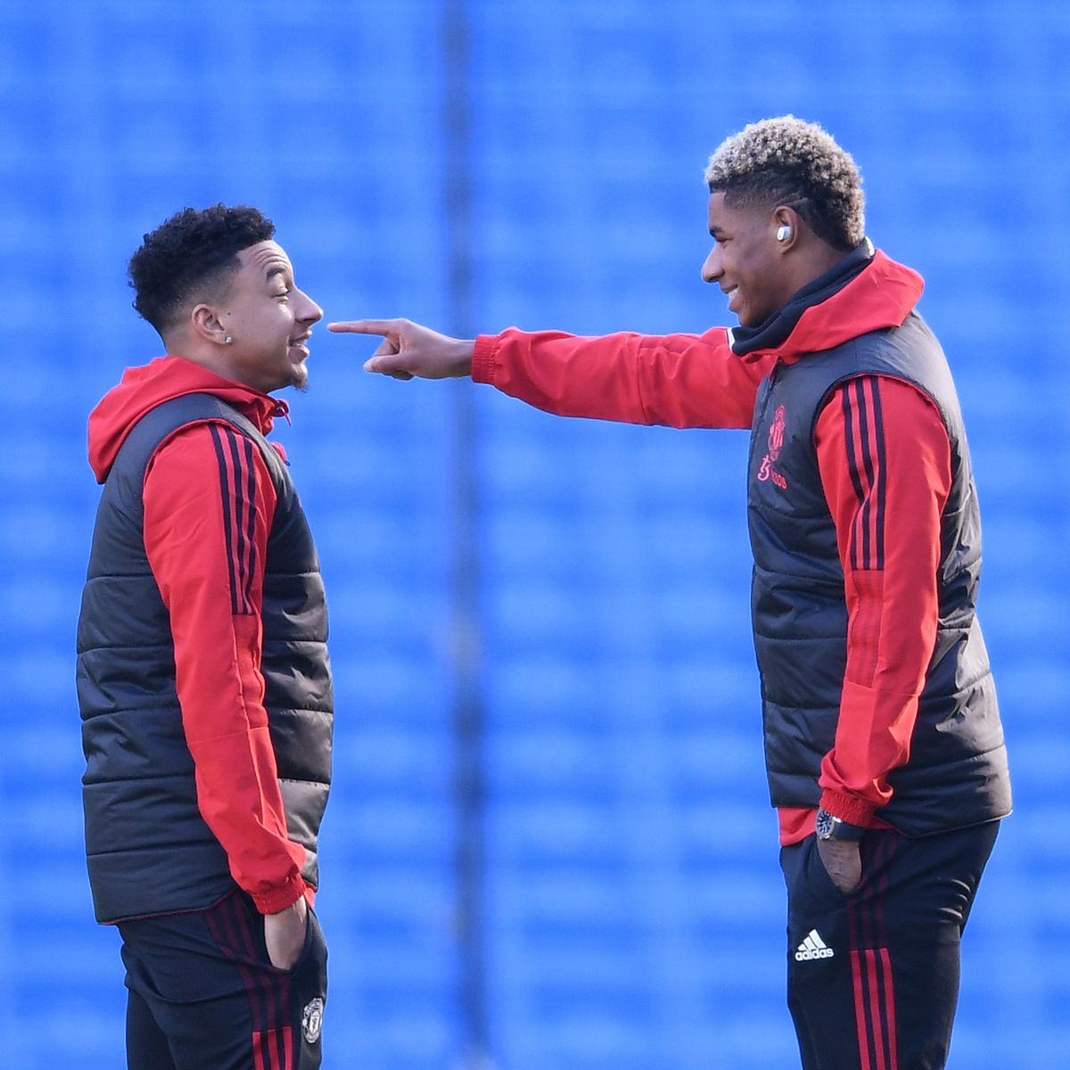 Marcus Rashford and Jesse Lingard arguing over pointless things 

A THREAD