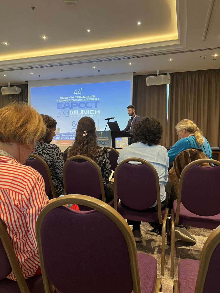 WalesTox's tweet photo. Our Specialists in Poisons Information from Cardiff - Ella, Eleri and Callum presenting their research at #EAPCCT2024 
@eapcct 

Ein Arbenigwyr mewn Gwybodaeth Gwenwynnau o Gaerdydd - Ella, Eleri a Callum yn cyflwyno ei ymchwil yn #EAPCCT2024 https://t.co/yzx4WJBCRl