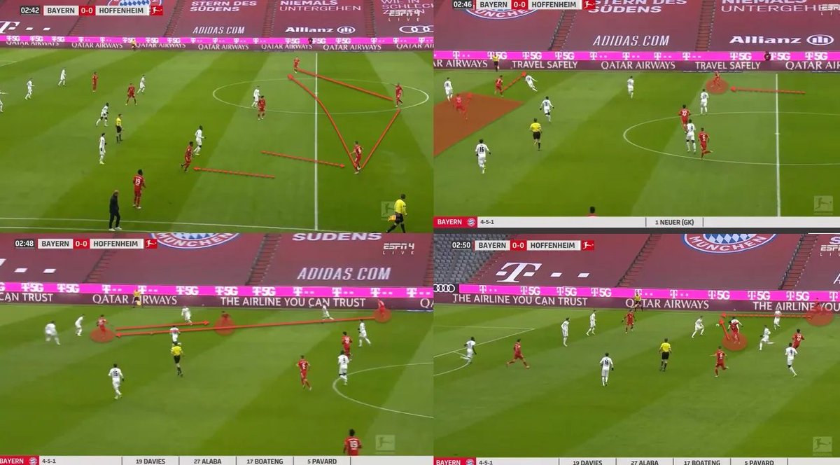 @BarcaFutbolLive It could be challenging for Flick to perfectly replicate the formula at Barcelona but with his stronger coaching fundamentals & harsher instructive methodology, one would hope for a step forward nonetheless. Below is a good sequence that shows us these principles in play.