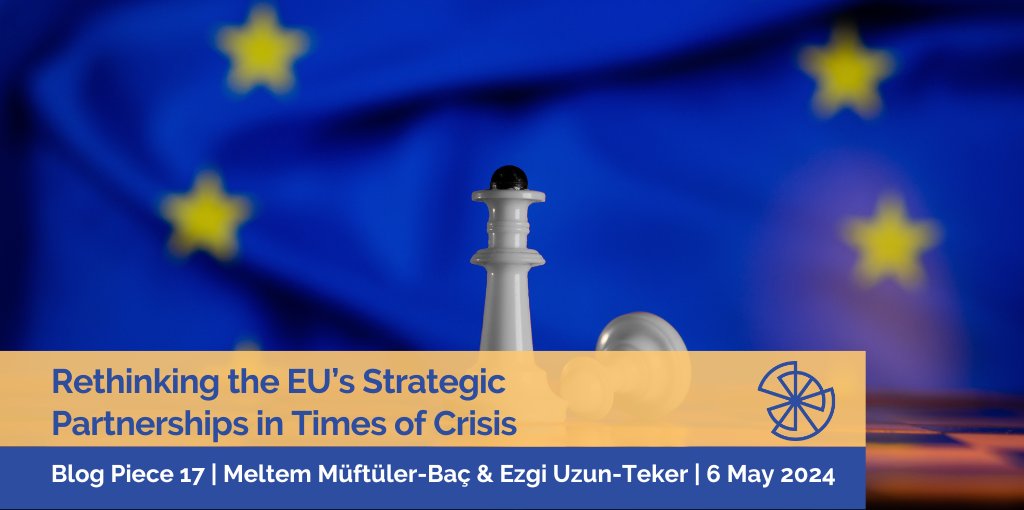 Strategic partnerships with regional and global actors are crucial for the 🇪🇺 to tackle multifaceted issues. Emerging geopolitical challenges prompt debates on their effectiveness, necessitating reassessment. Read Meltem Müftüler-Baç & @uzunezg's piece: carnegieendowment.org/europe/strateg…