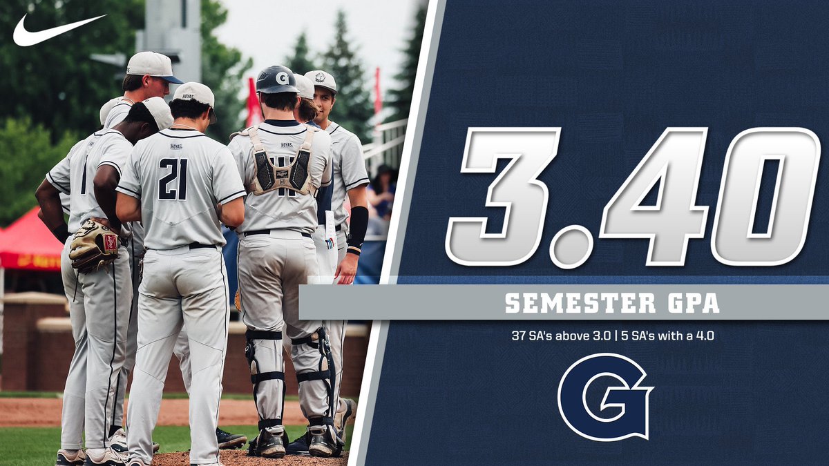Excelling on the field and in the classroom📚 The Hoyas posted a 3.4 team GPA this semester and had 37 student-athletes above a 3.0 and had 5 student-athletes with a 4.0!

#HoyaSaxa | #Team154