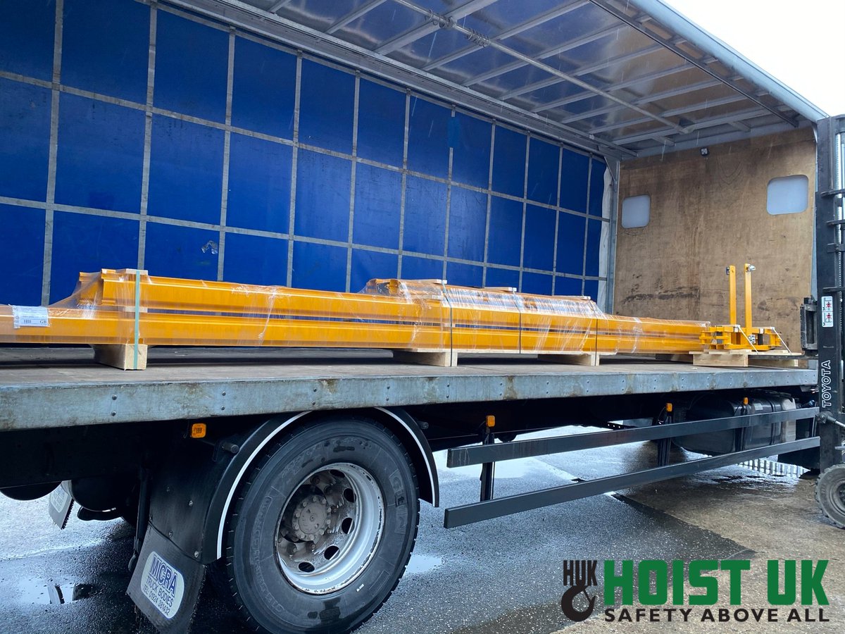 Another order fulfilled from our UK stock of light crane systems. For more information please contact our sales team: bit.ly/3wcpmE2